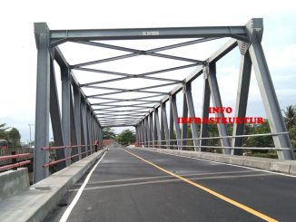 Satuan Kerja Pelaksanaan Jalan Nasional Wilayah III Provinsi Jawa Barat telah melaksanakan pekerjaan Penggantian Jembatan Cipatujah dengan realisasi sudah mencapai 96,44 %. (Foto: InfoInfrastruktur)