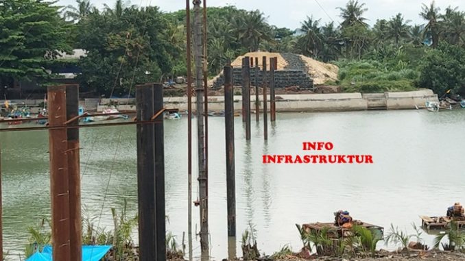 Dinas Bina Marga dan Penataan Ruang Jawa Barat membangun Jembatan Batu Karas – Nusawiru dalam Paket Pekerjaan Pembangunan Jembatan dan Akses Jalan Batu Karas – Nusawiru pada tahun anggaran 2021. (Foto: InfoInfrastruktur.com)